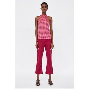 🖤NWT - Red & Pink Checkered Top 💗